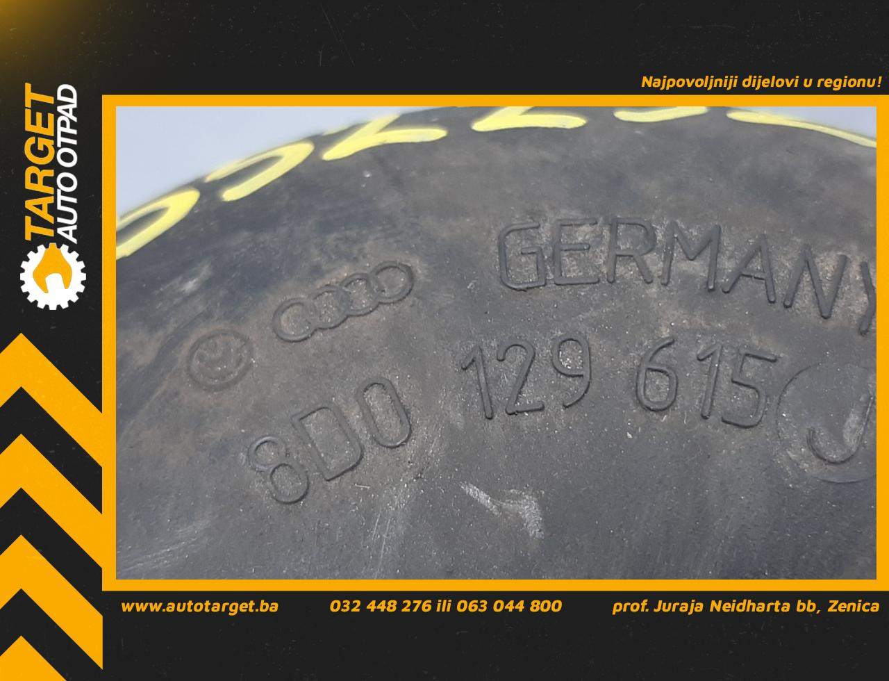 DIJELOVI CRIJEVO TURBINE VW PASSAT B5 > 00-05 8D0129615J