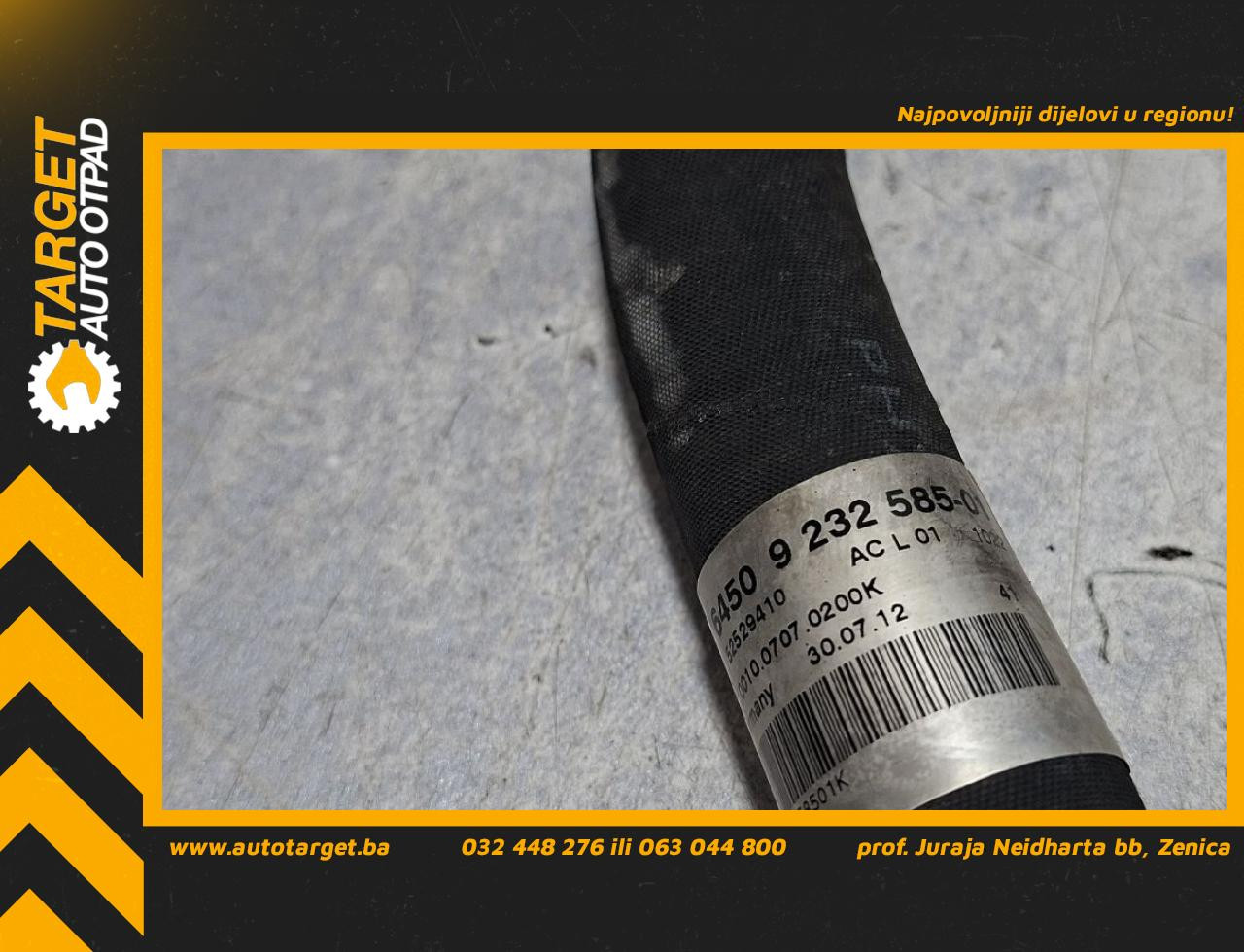 DIJELOVI CRIJEVO KLIME BMW X1 (E84) > 09-12 2.0 9232585