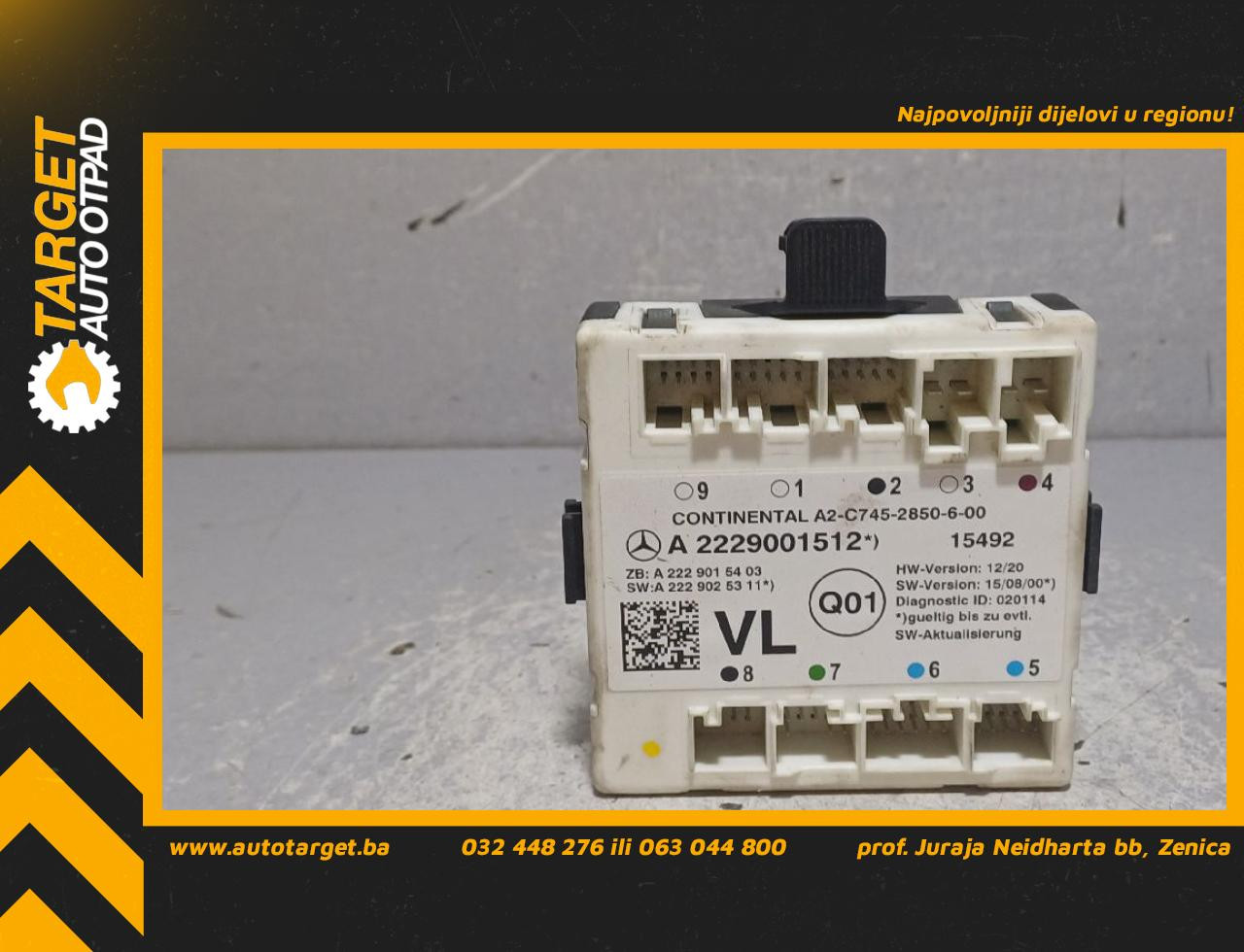 ELEKTRONIKA MODUL MERCEDES C KLASA (W205/S205) > 14-18