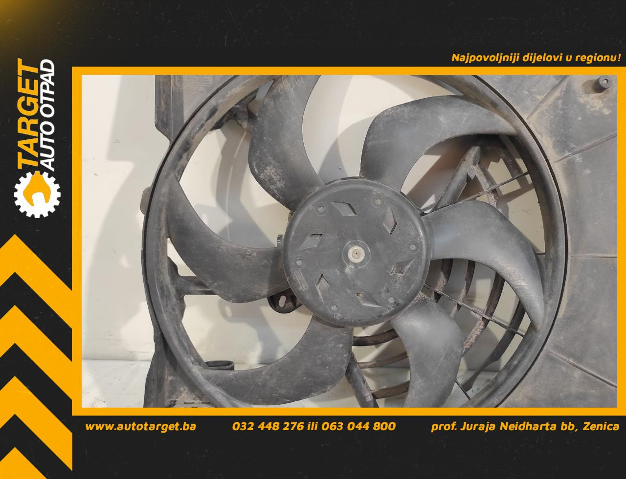 DIJELOVI VENTILATOR PEUGEOT 207 > 09-12