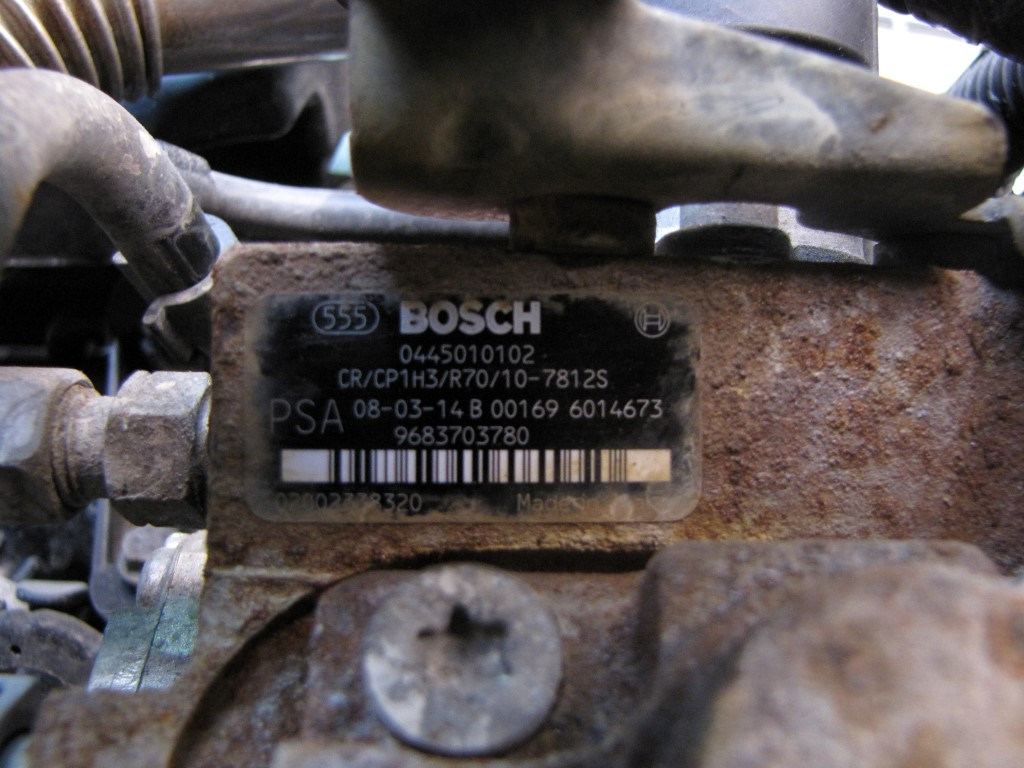 PUMPA VISOKOG PRITISKA PEUGEOT BIPPER > 07-16 968370378