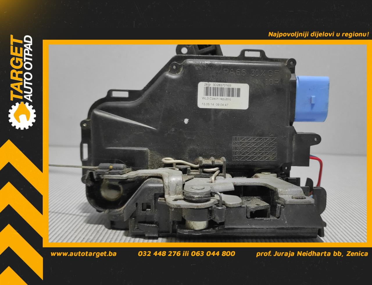 DIJELOVI BRAVA VRATA VW CADDY > 10-15 3D2837016S