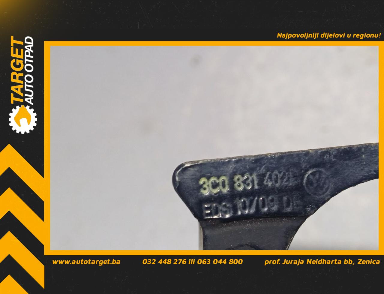 DIJELOVI BAGLAMA VW PASSAT B6 > 05-10 1.4 3C0831402D