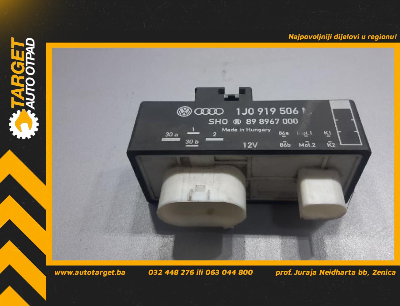 DIJELOVI ELEKTRONIKA RELEJ SKODA FABIA > 04-07 1J0919506M