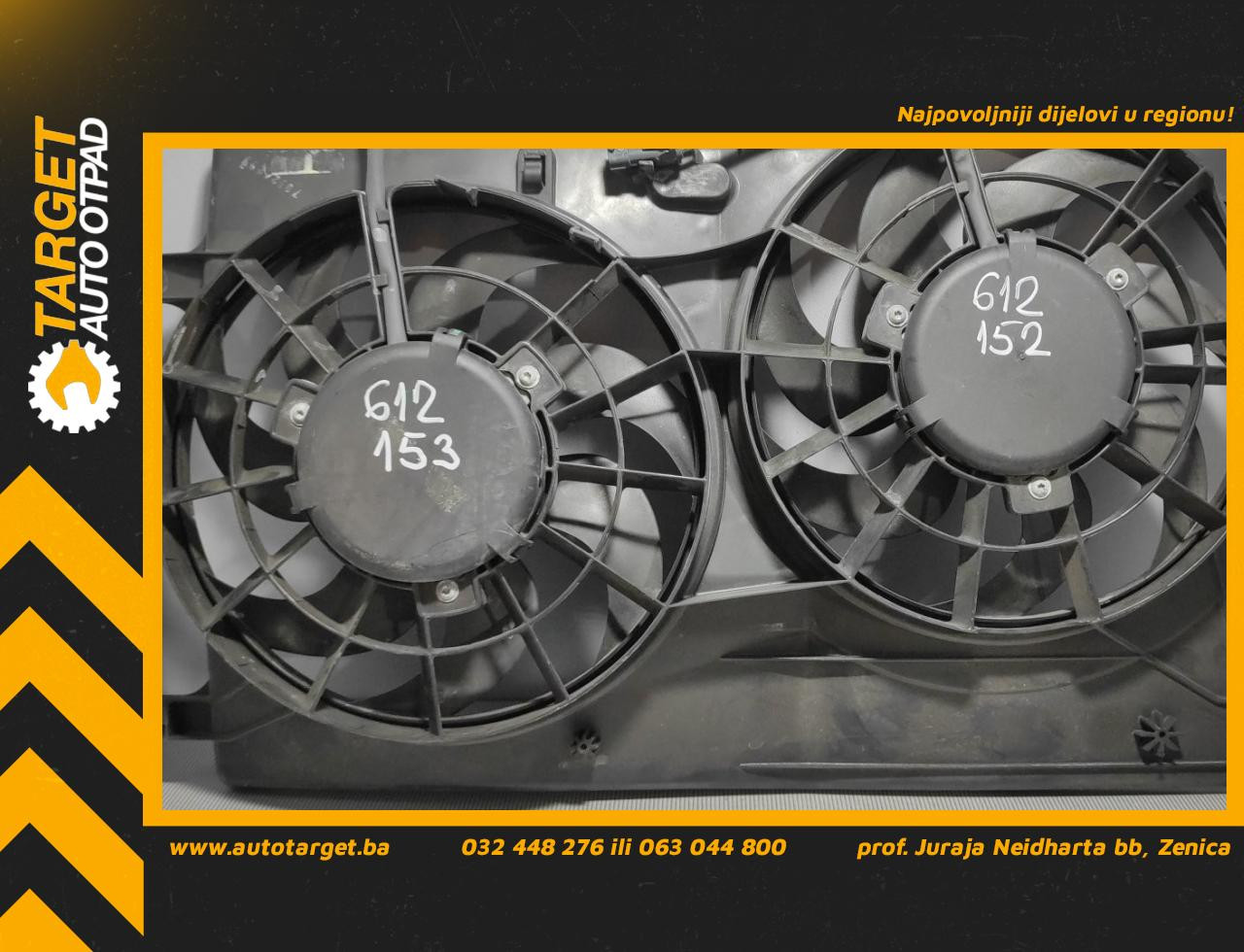 DIJELOVI NOSAC VENTILATORA SAAB 9-5 > 06-09 12763570