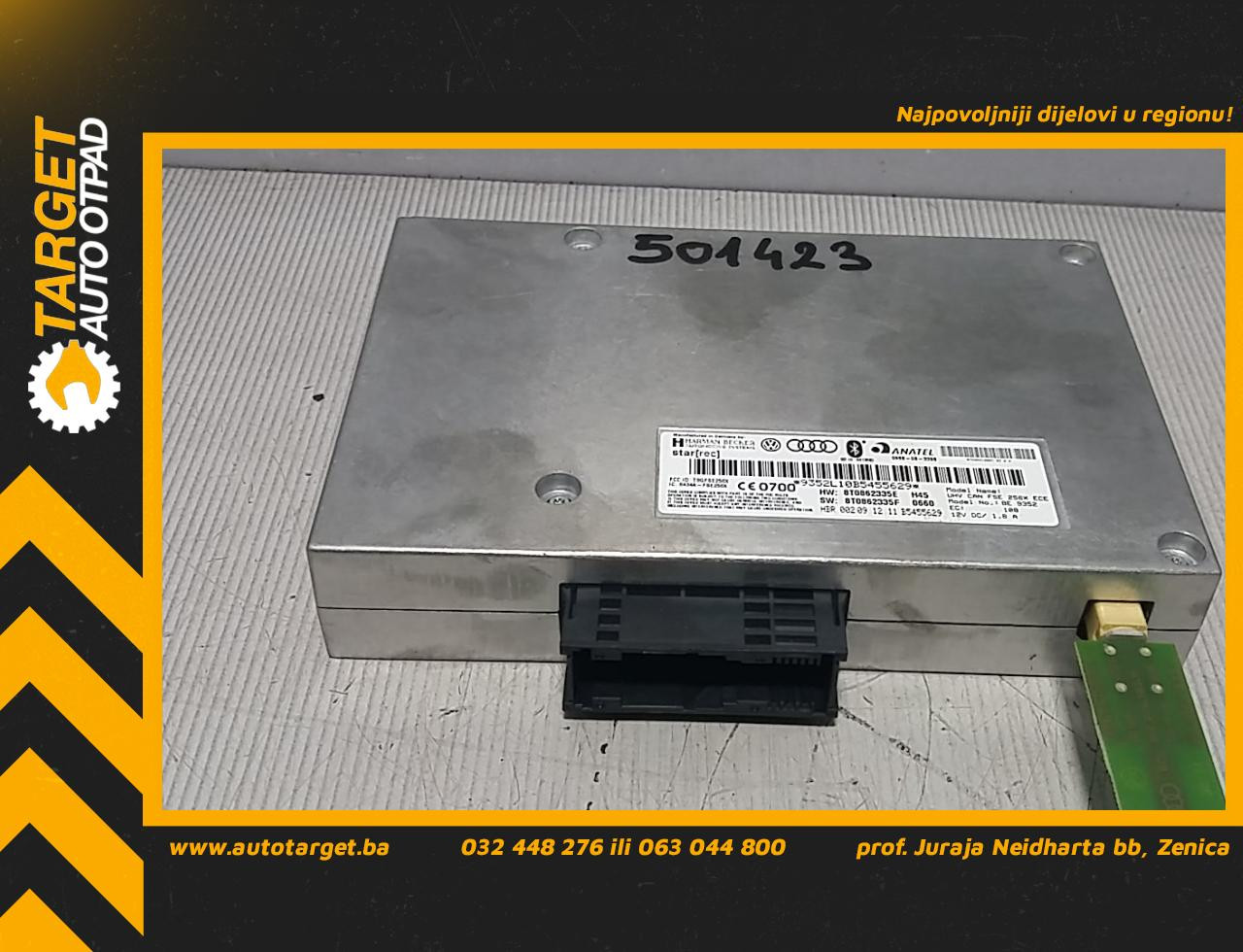 ELEKTRONIKA MODUL AUDI A4 (B8) > 12-15 8T0862335E