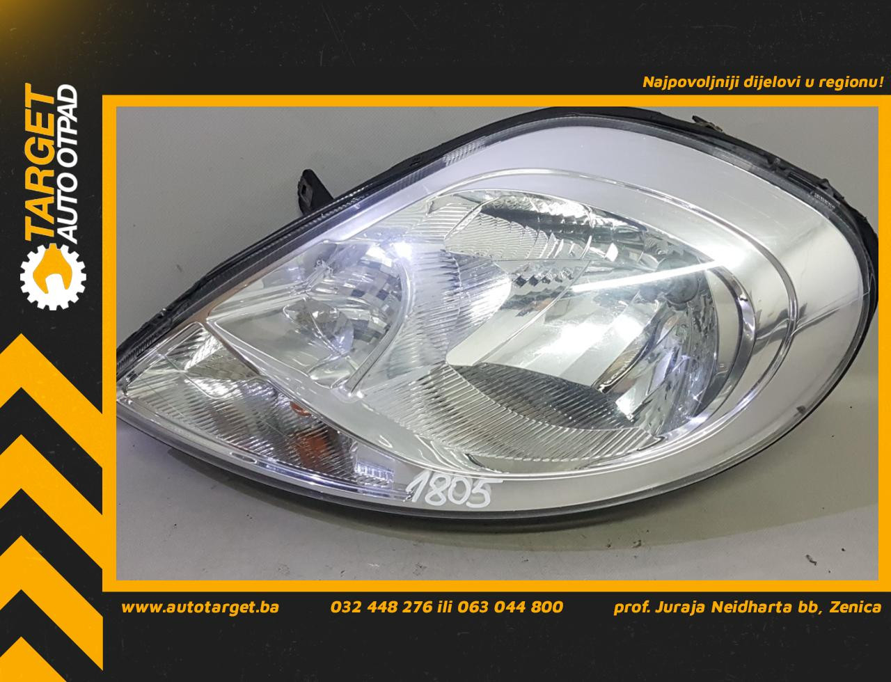 DIJELOVI FAR RENAULT TRAFIC > 07-14 8200701354