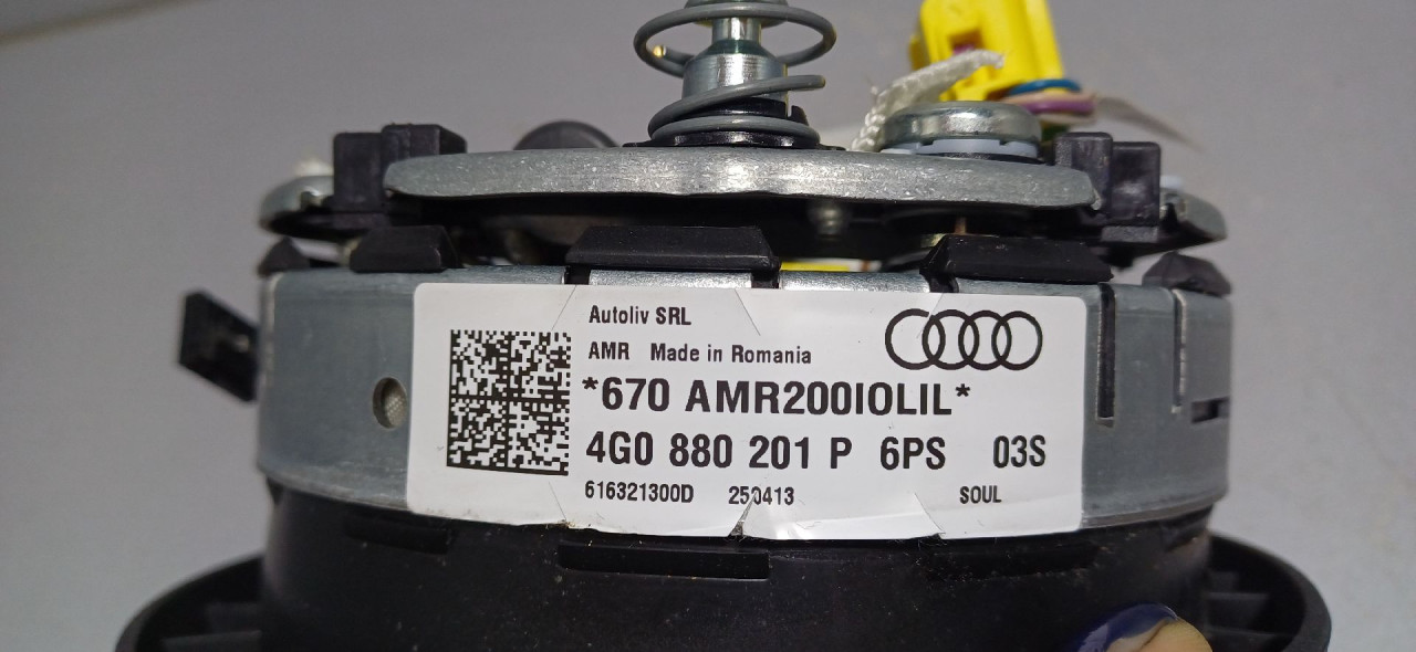 DIJELOVI AIRBAG VOLANA AUDI A6 4G > 11-14 4G0880201P