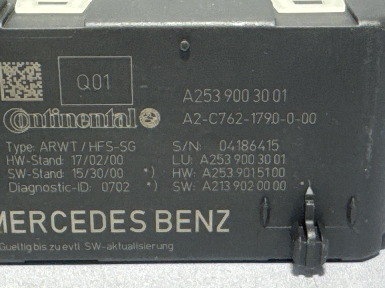 ELEKTRONIKA MODUL MERCEDES GLC (X253) > 16- A2539003001