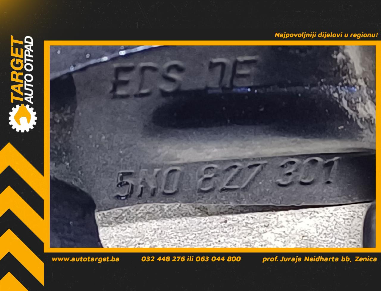 DIJELOVI BAGLAMA GEPEKA VW TIGUAN > 07-11 2.0 5N0827301