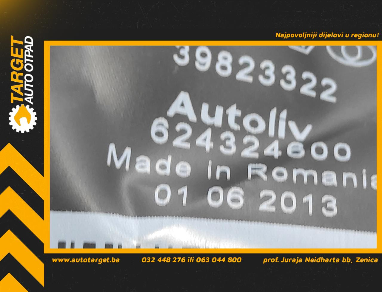 DIJELOVI POJAS VOLVO S60/V60 > 14 - 19 1.6 39823322