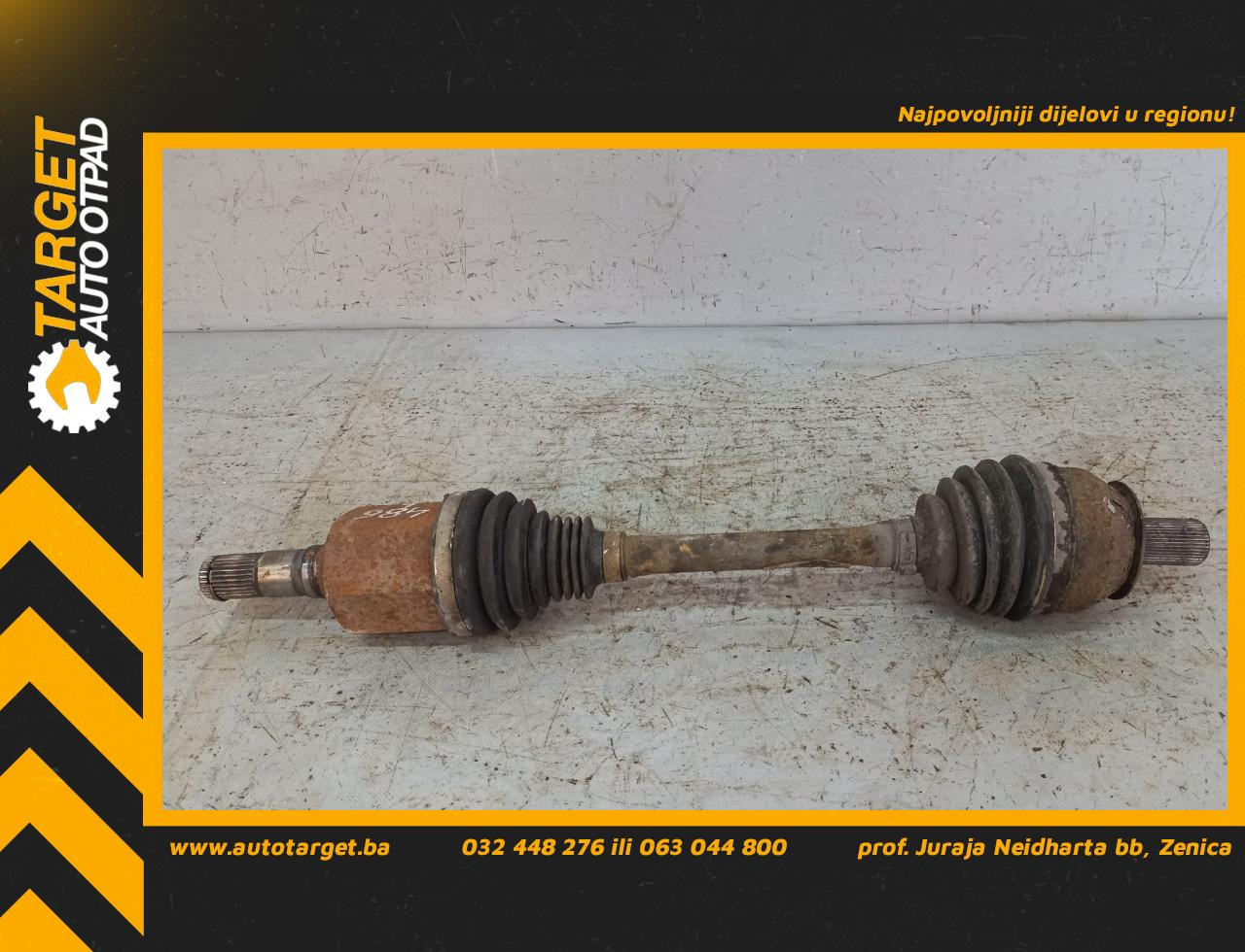 DIJELOVI POLUOSOVINA VOLVO S60/V60 > 14 - 19 1.6