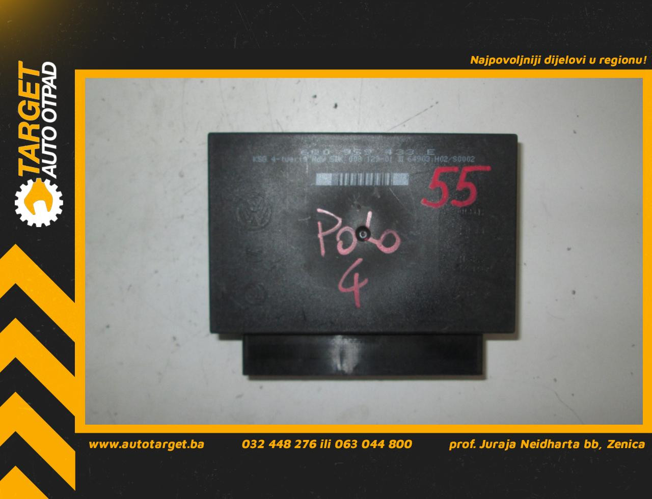 KOMFORT ELEKTRONIKA VW POLO > 05-09 6Q0959433E