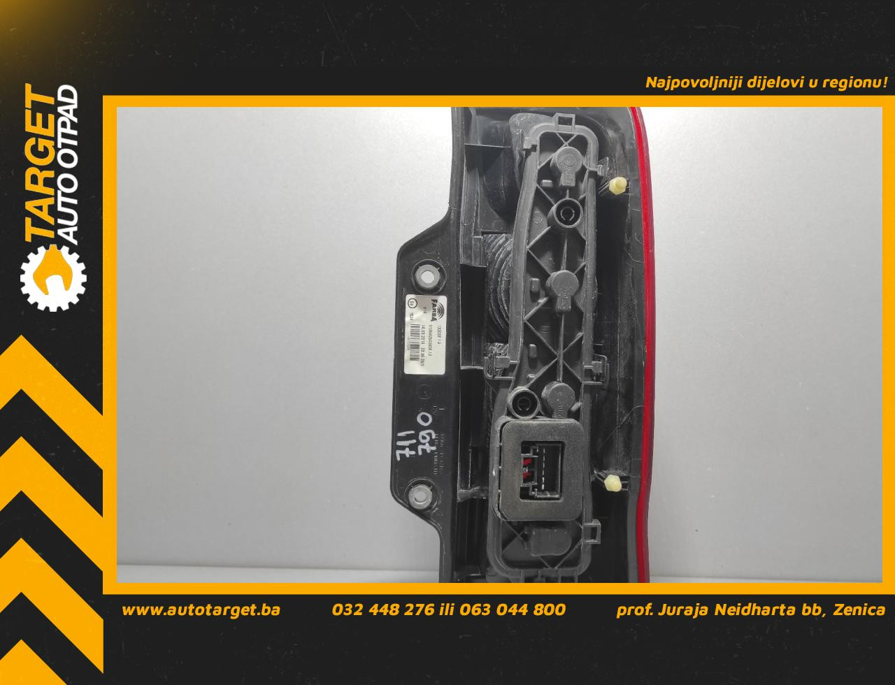 DIJELOVI STOP SVJETLO FIAT FIORINO > 07-16 1358250080E
