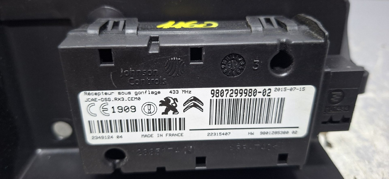 DIJELOVI ELEKTRONIKA MODUL PEUGEOT 508 > 14-18 2.0 9807299980