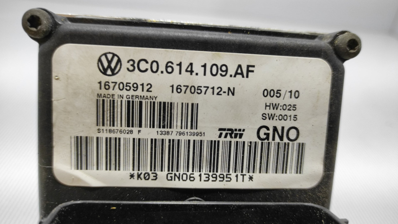 ABS ELEKTRONIKA VW PASSAT B6 > 05-10 3C0614109AF