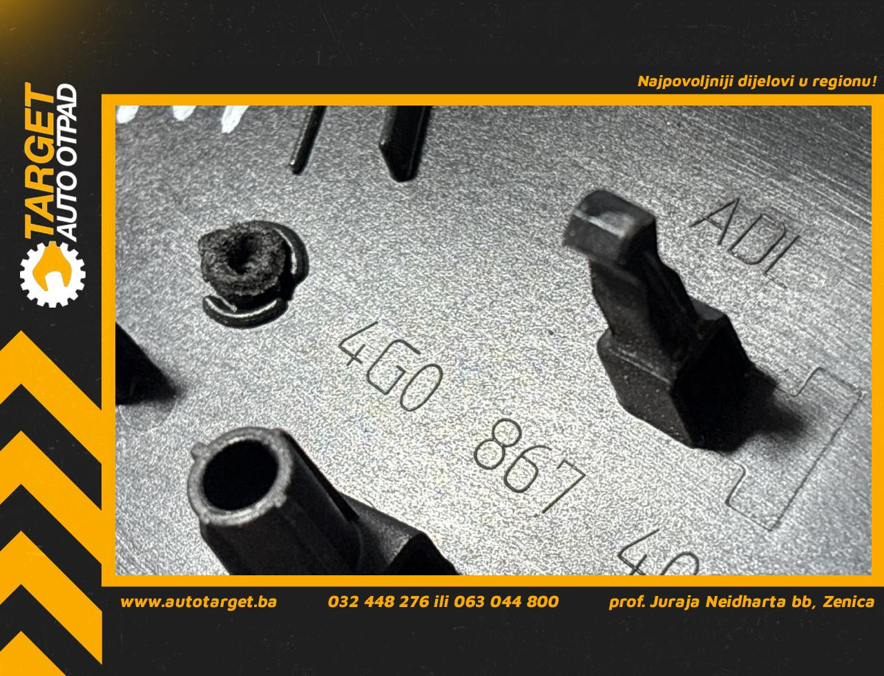 DIJELOVI PLASTIKA AUDI A6 4G > 14-18 2.0 4G0867409