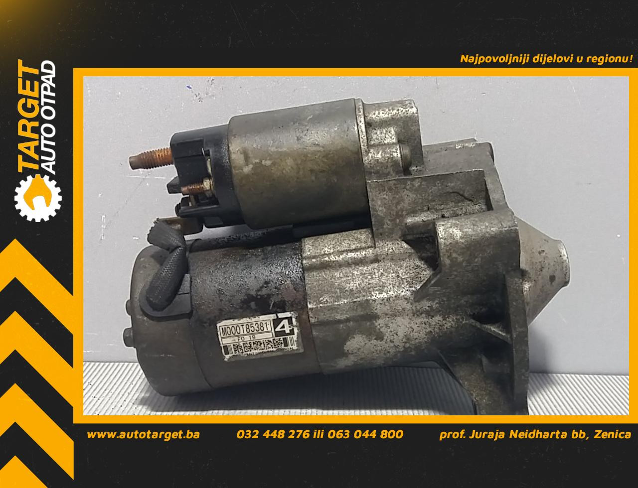 DIJELOVI ALNASER PEUGEOT 406 > 99-04 M000T85381