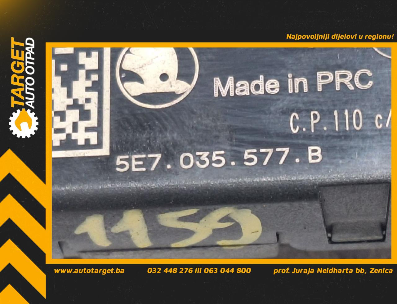DIJELOVI ANTENA SKODA OCTAVIA > 19- 2.0 5E7035577