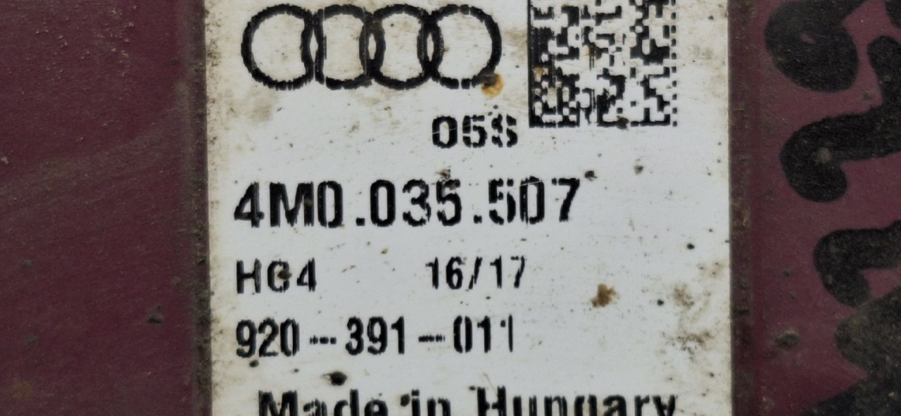 DIJELOVI ANTENA AUDI Q5 (FY) > 17 - 20  4M0035507