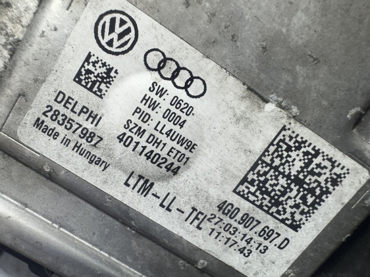 DIJELOVI BALAST FARA AUDI Q3 > 11-15 4G0907697D