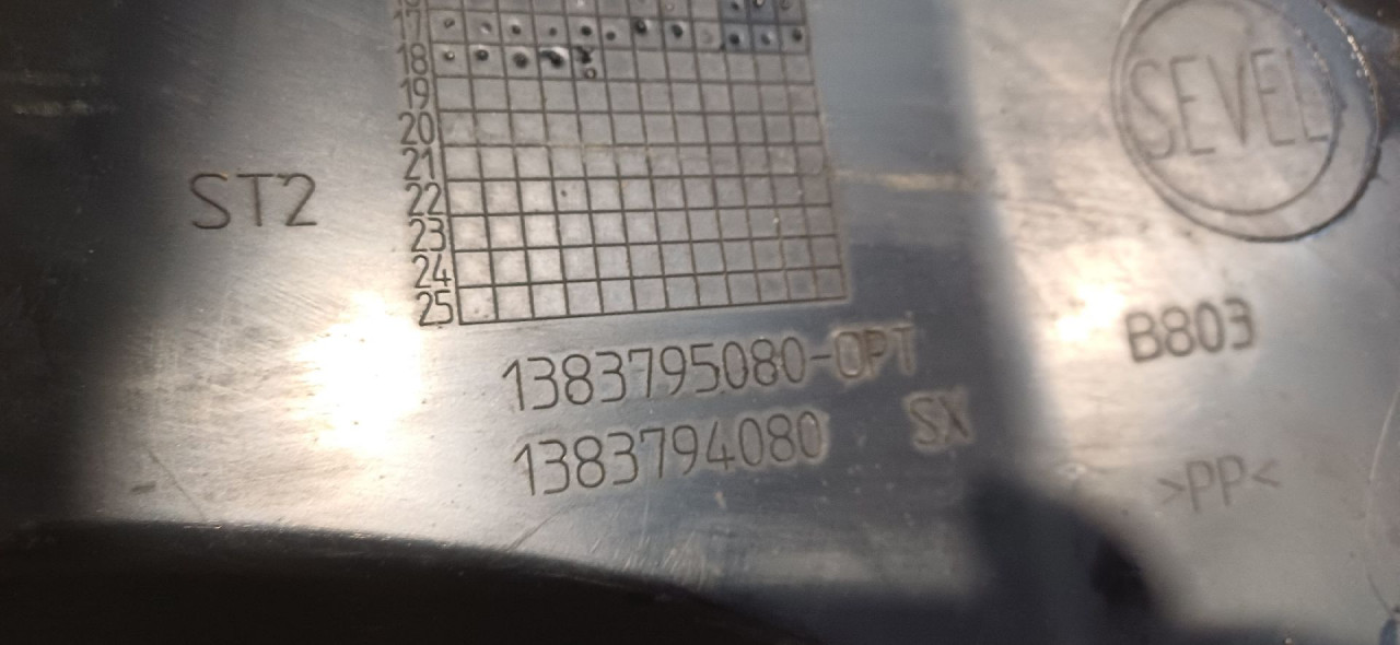 UNUTRASNJI BLATOBRAN PEUGEOT BOXER > 14- 1383795080