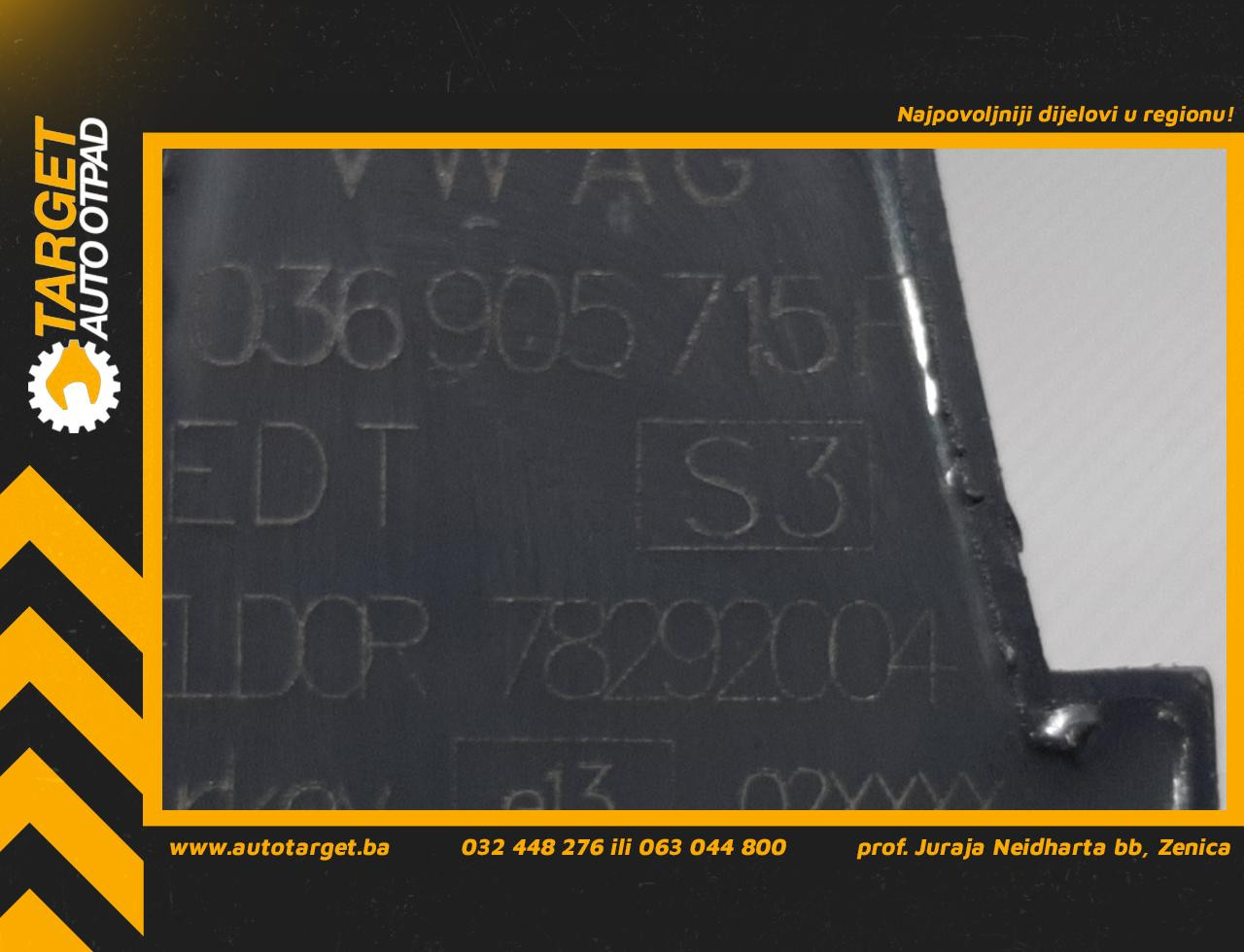 DIJELOVI BOMBINA VW PASSAT B7 > 10-14 1.4 036905715F 78292004