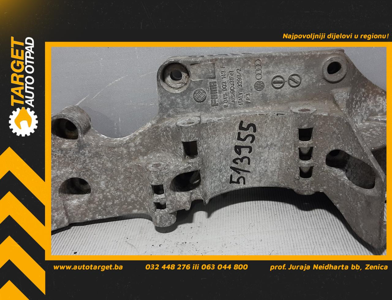 DIJELOVI NOSAC ALTERNATORA VW CADDY > 03-10 1.9 045903143F