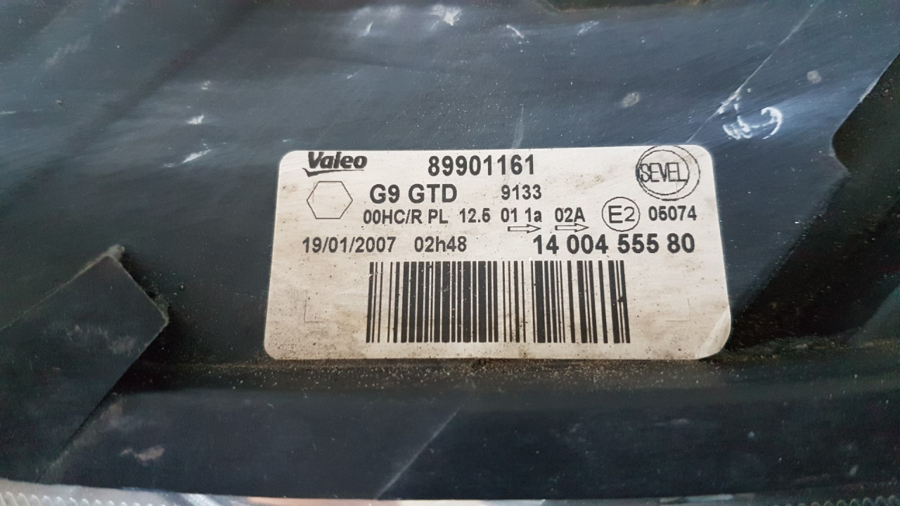 DIJELOVI FAR PEUGEOT EXPERT > 07-16 89902604