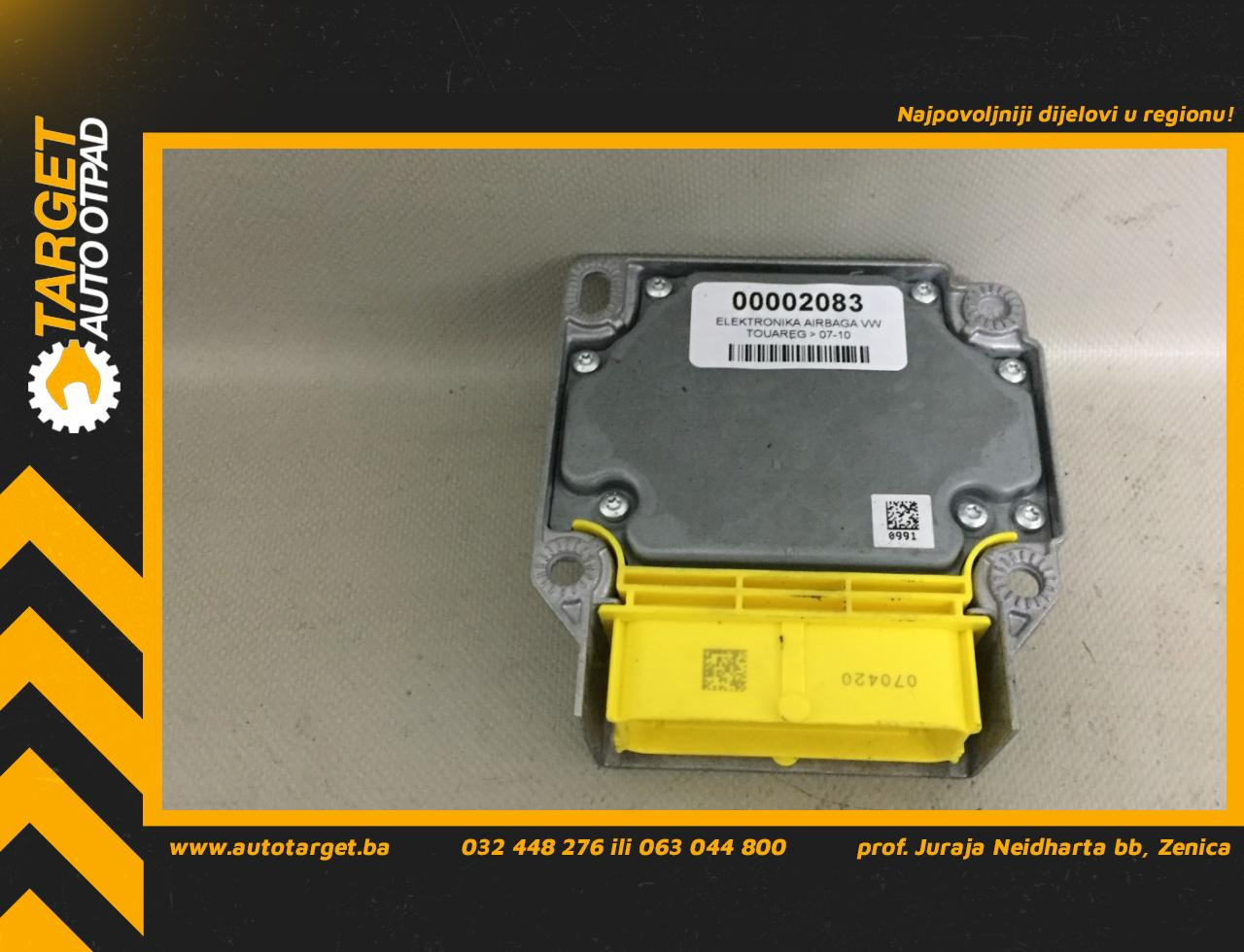 DIJELOVI ELEKTRONIKA AIRBAGA VW TOUAREG > 07-10 7L0959655