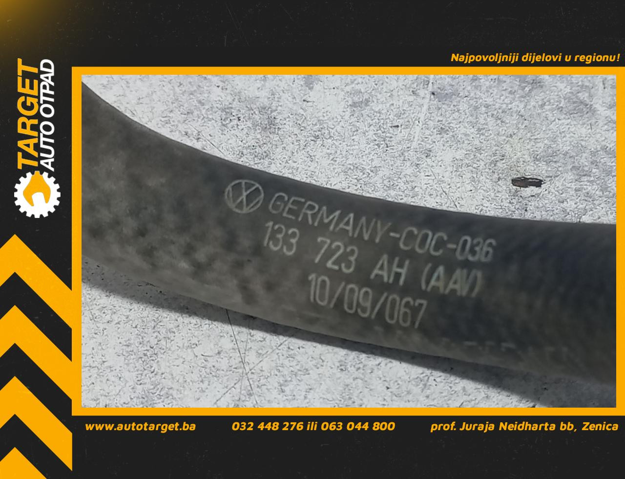 DIJELOVI CRIJEVO VW POLO > 09-14 036133723AH
