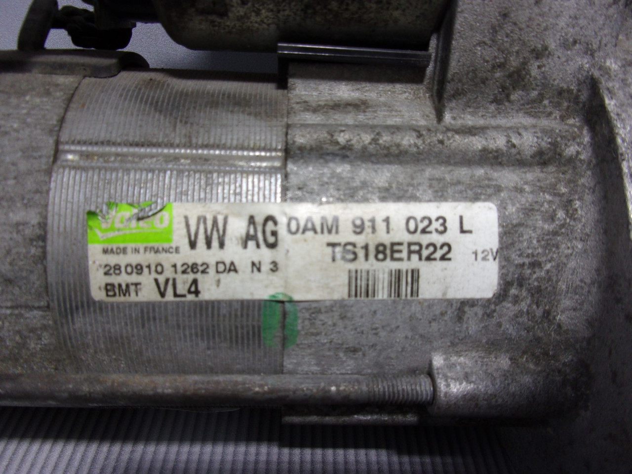 ALNASER VW GOLF 6 > 08-12 TS18ER22 0AM911023L