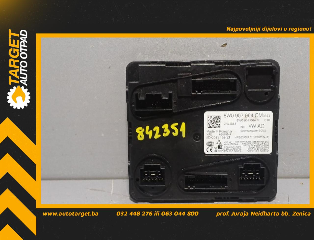 DIJELOVI BCM ELEKTRONIKA AUDI Q5 (FY) > 17 - 20  8W0907064CM