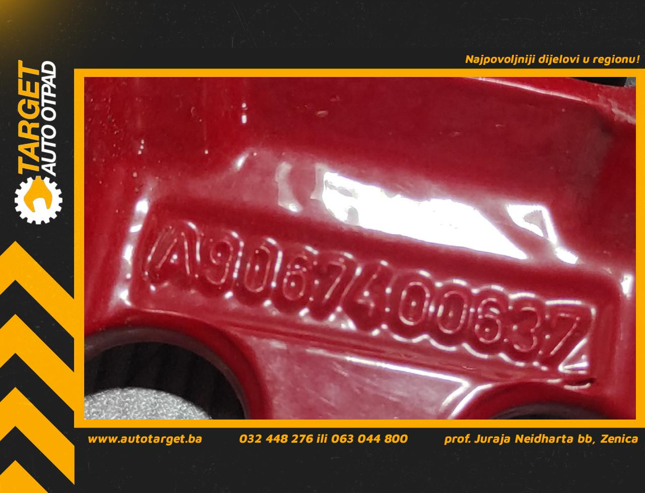 DIJELOVI BAGLAMA MERCEDES SPRINTER > 13-18 2.2 A9067400637
