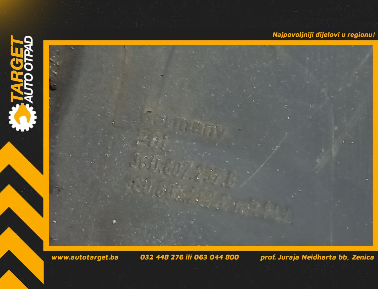 DIJELOVI RUB BLATOBRANA VW PASSAT B8 > 14-19 3G0807257B