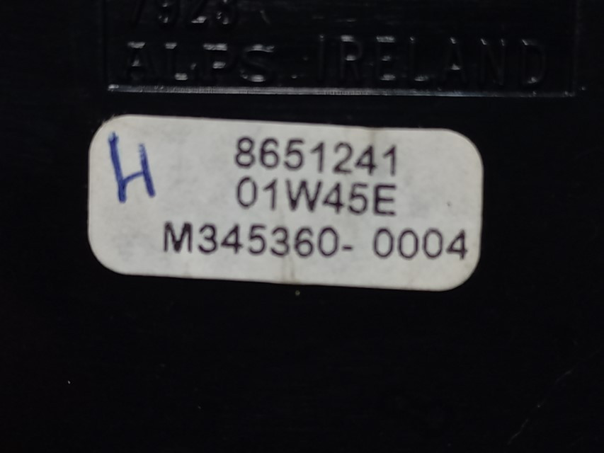 DIJELOVI PREKIDACI KLIME VOLVO S80 > 98-06 8651241