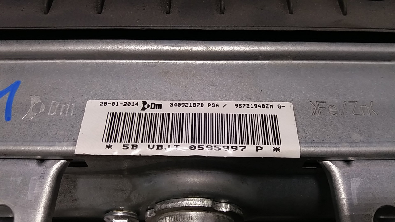 AIRBAG SUVOZACA CITROEN BERLINGO > 12-15 96721948ZM