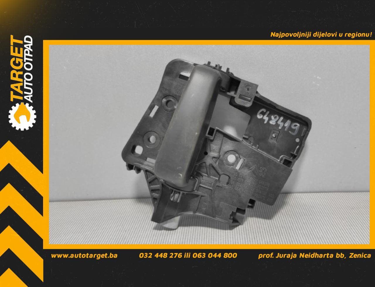 RUCKA VRATA PEUGEOT PARTNER > 08-11 9682100677