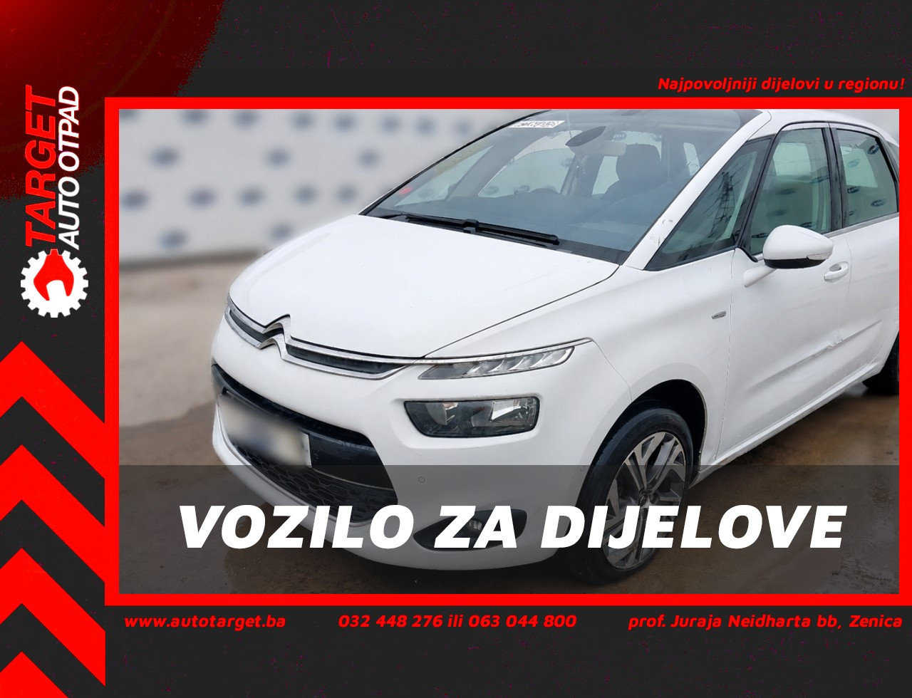 DIJELOVI CITROEN C4 PICASSO > 13-16 2.0 Dizel DW10FD MOTOR