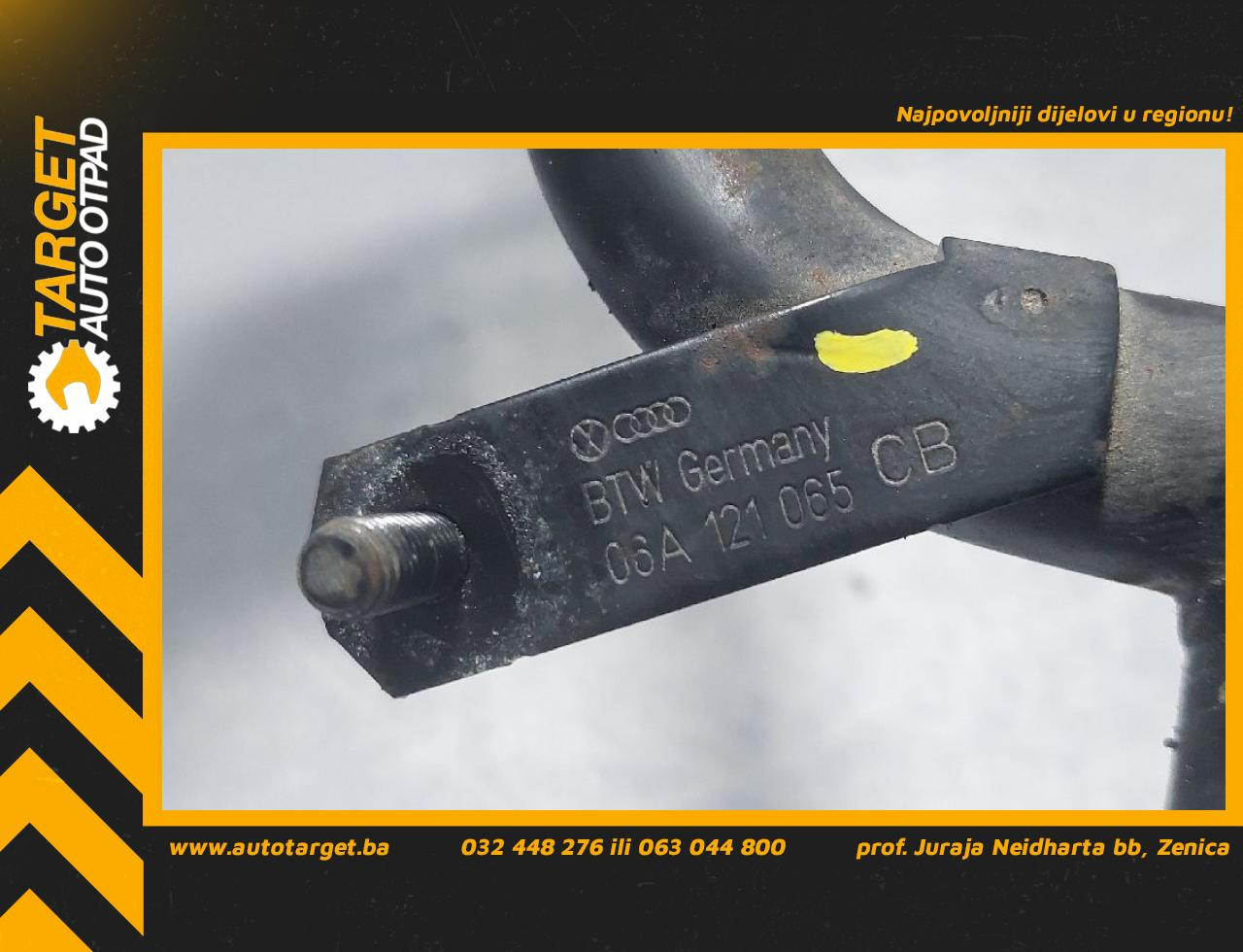 DIJELOVI CRIJEVO VW TOURAN > 03-06 2.0 06A121065CB