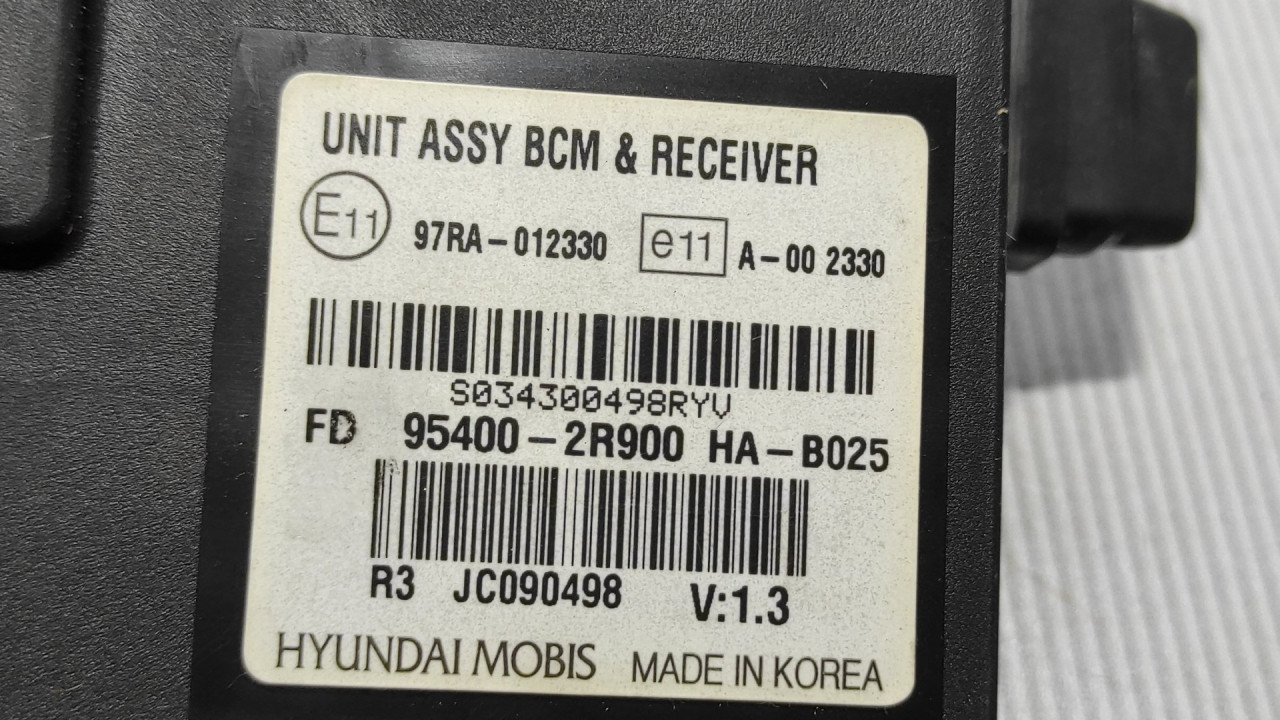 BCM ELEKTRONIKA HYUNDAI I30 > 10-12 954002R900