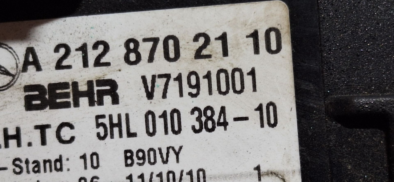 ELEKTRONIKA REOSTAT MERCEDES E KLASA (W212) > 13-16 A2128702110