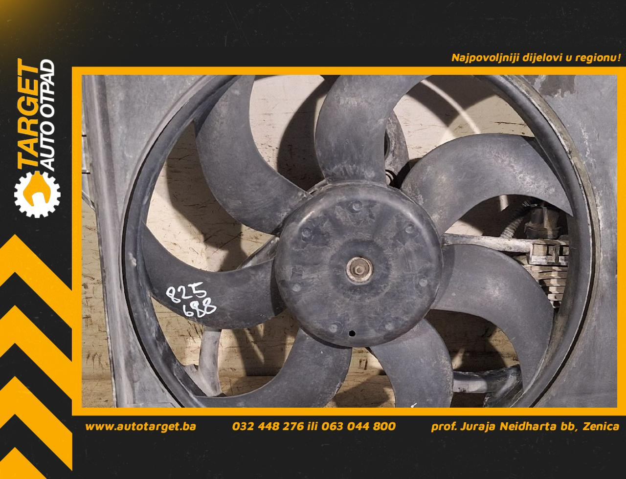 DIJELOVI VENTILATOR FORD TRANSIT > 06-13 2.2