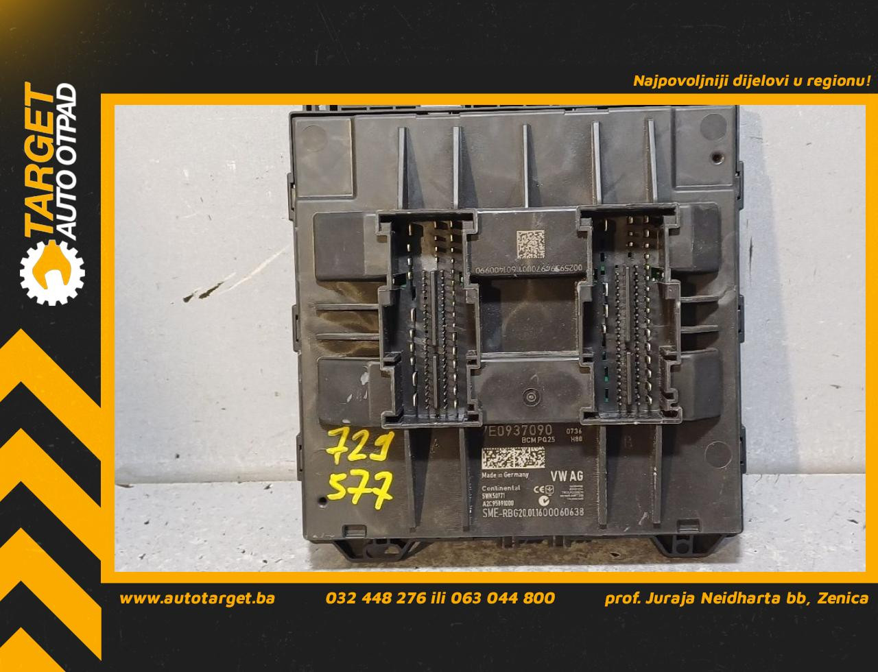 DIJELOVI BCM ELEKTRONIKA VW T6 > 15- 7E0937090