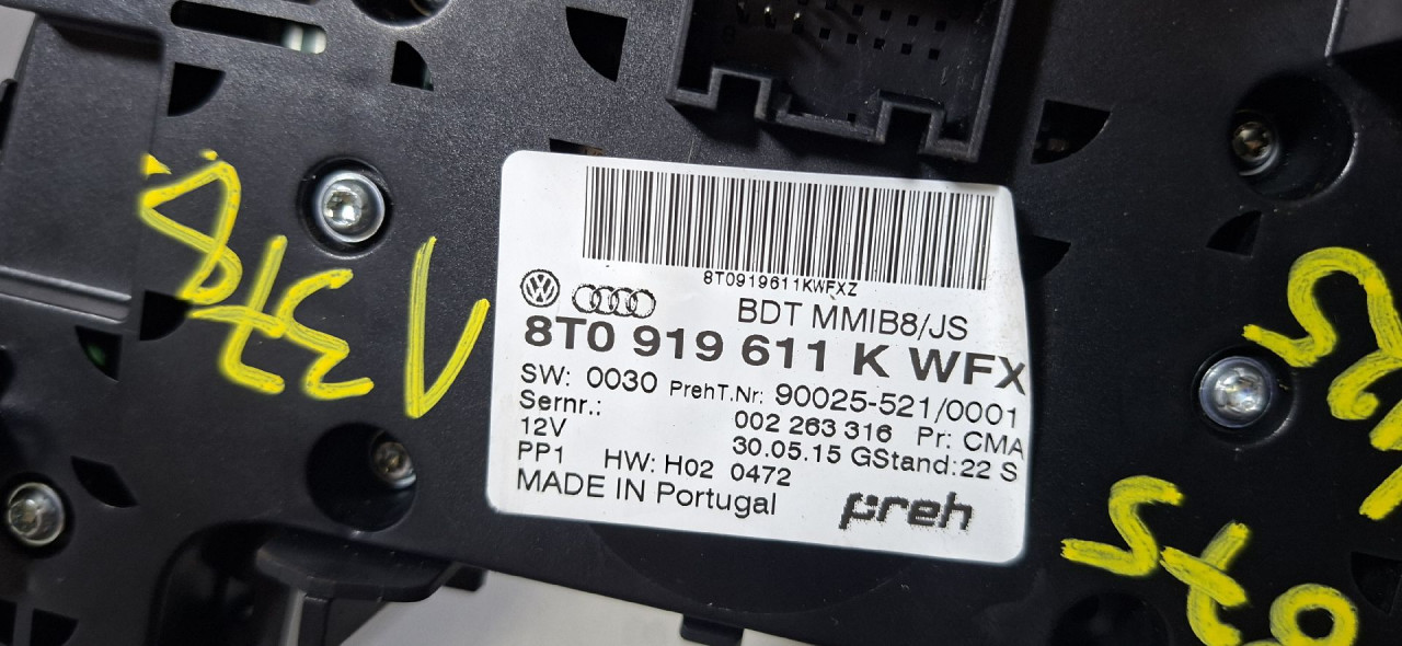 DIJELOVI PREKIDACI MULTIMEDIJE AUDI Q5 > 12-16 2.0 8T0919611K