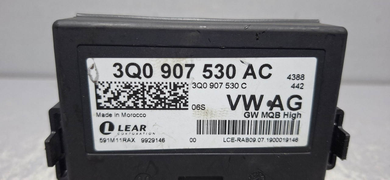 DIJELOVI ELEKTRONIKA MODUL VW PASSAT B8 > 19 - 3Q0907530AC