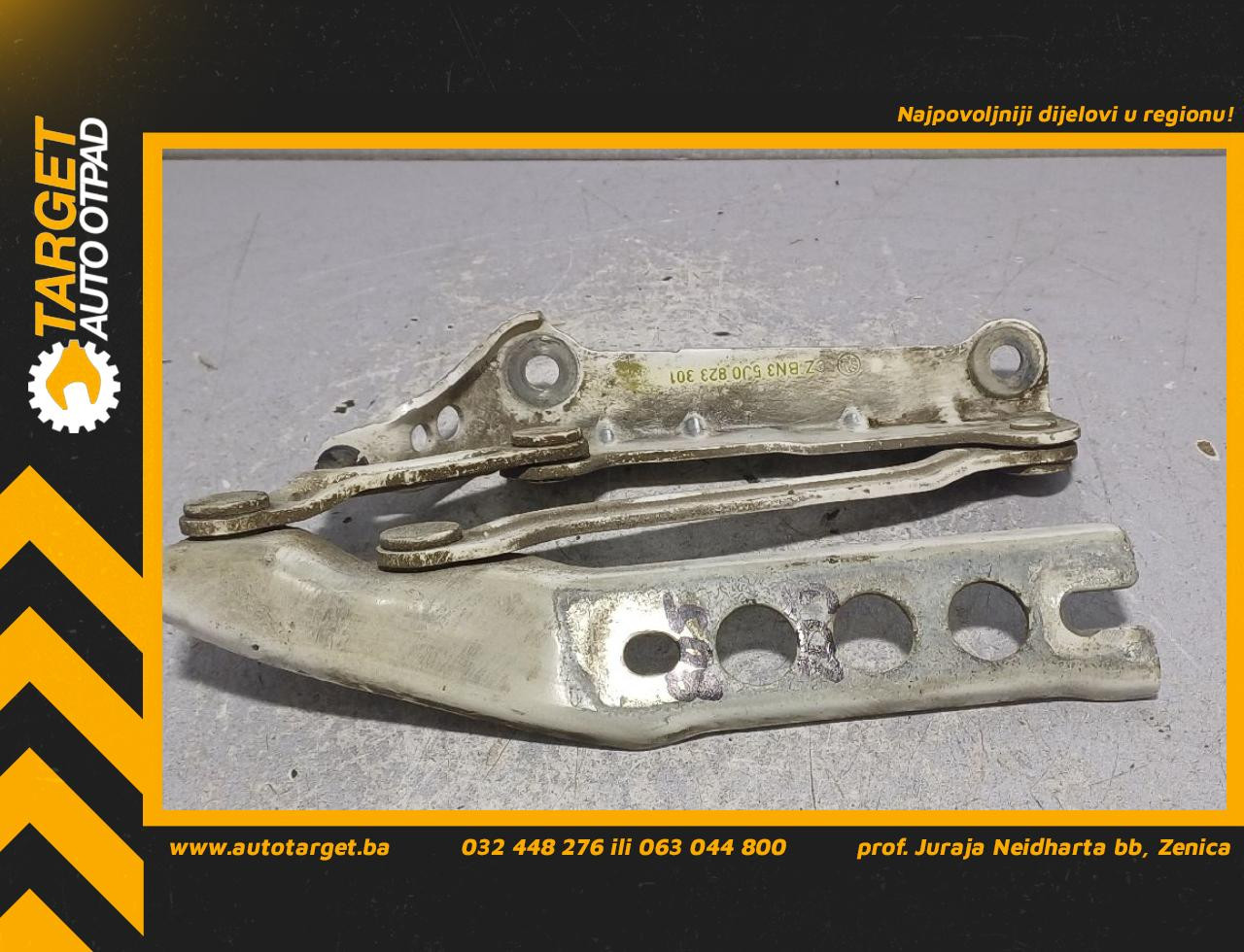 SKARE OD HAUBE SKODA FABIA > 07-10 5J0823301