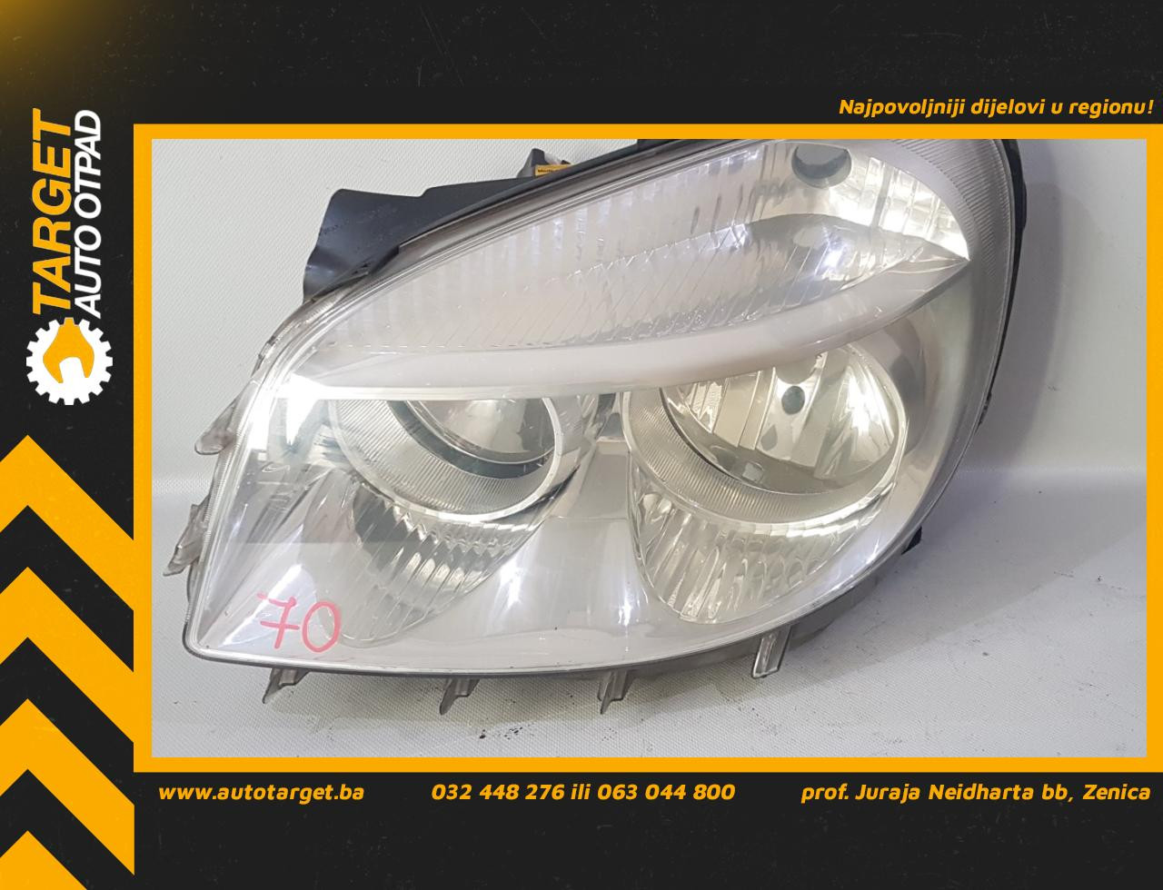 DIJELOVI FAR FIAT DOBLO > 05-09 51805935
