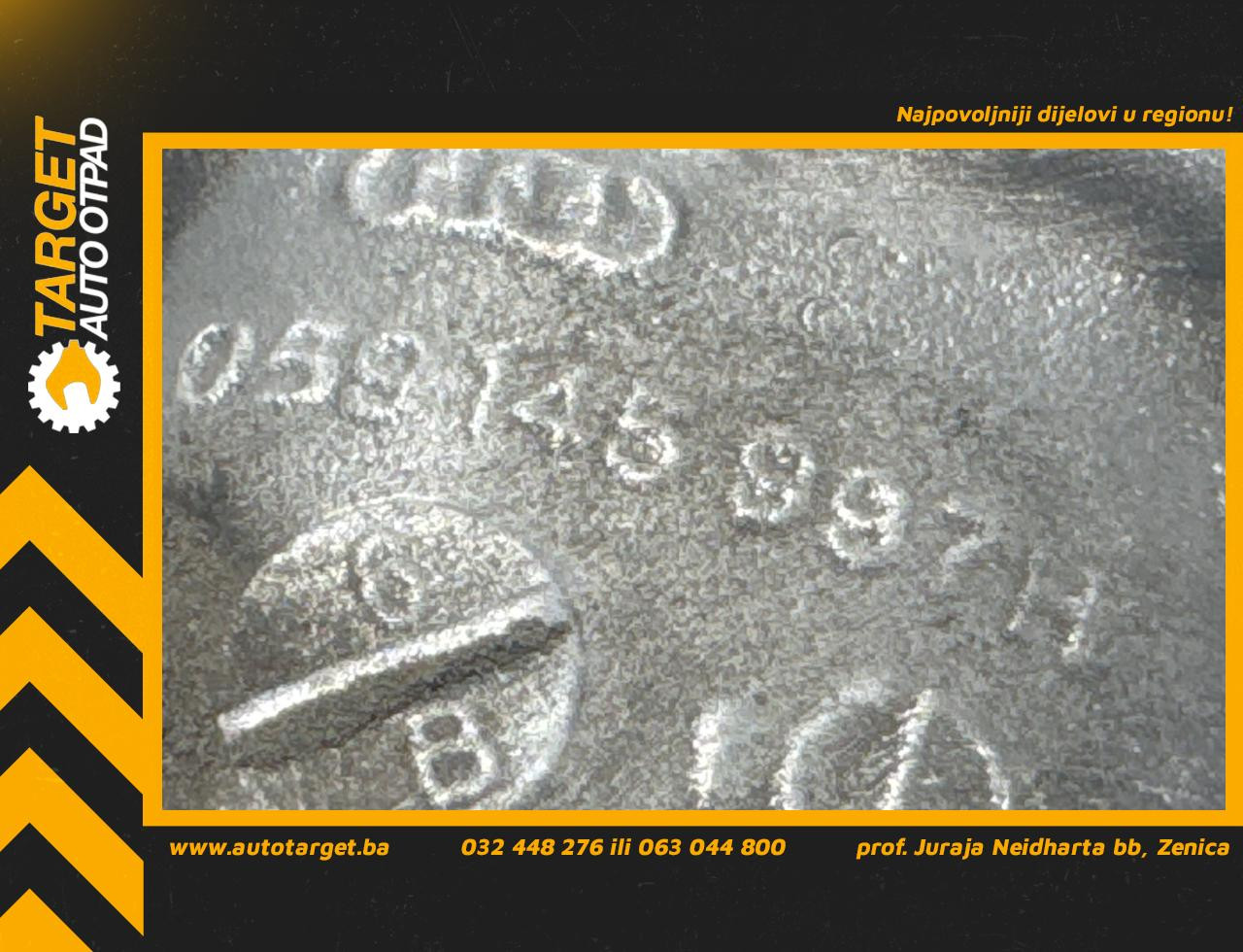 DIJELOVI CRIJEVO AUDI A6 > 04-08 3.0 059145997H