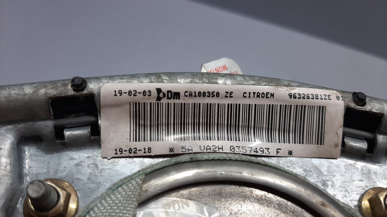 AIRBAG VOLANA CITROEN C5 > 01-04 96326381ZE01